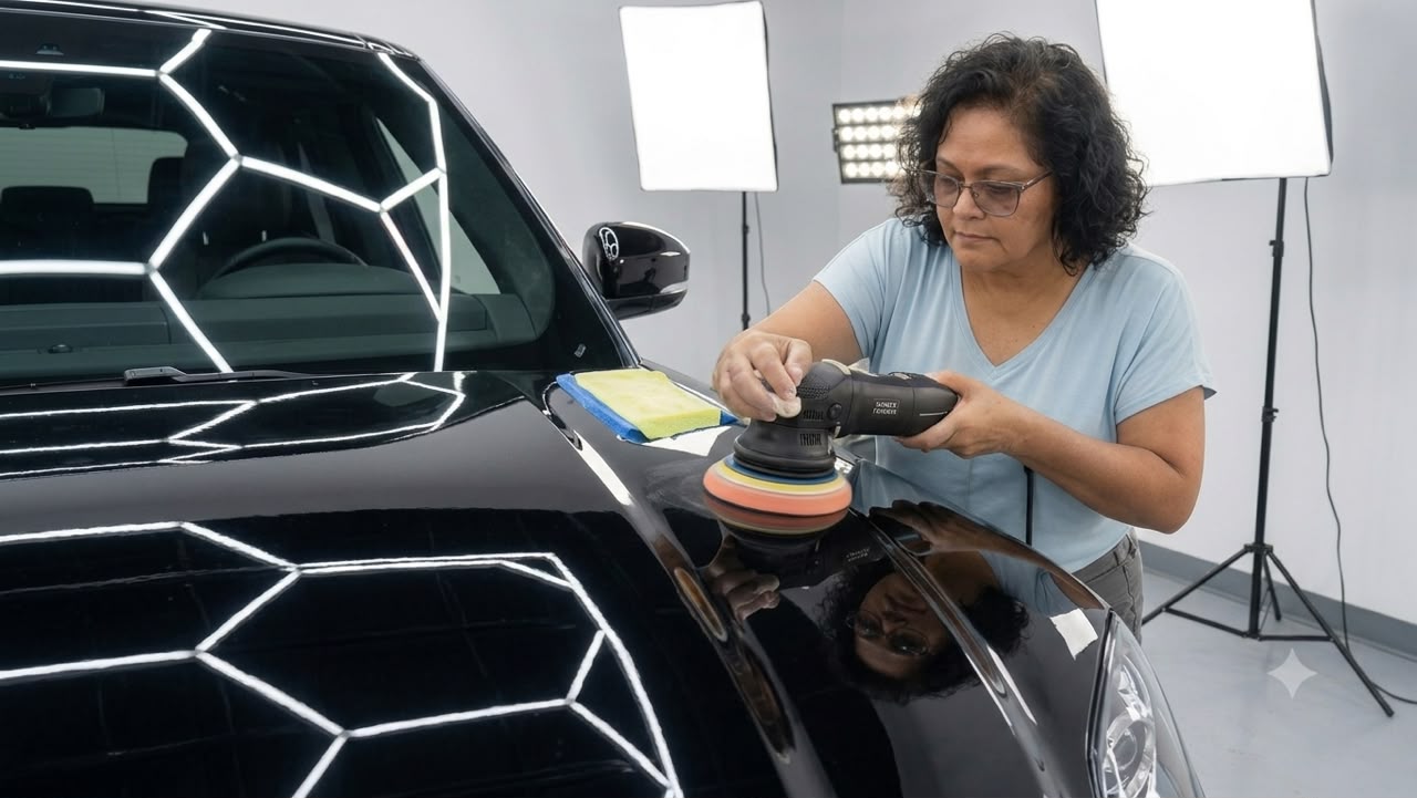 Professional automotive detailing service
