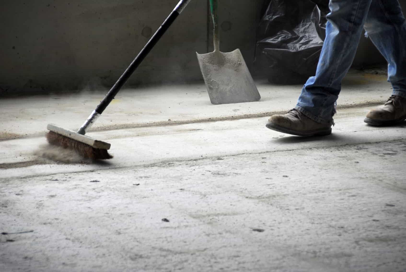 Post-construction cleaning